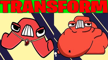 Alphabet Lore But They VS Fat Transform