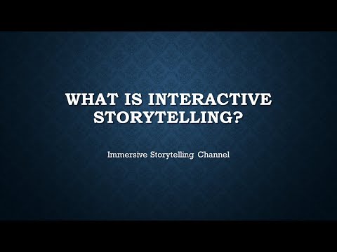 Video: Wat Is Een Interactief Verhaal?