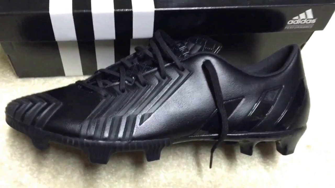 adidas predator instinct fg black black