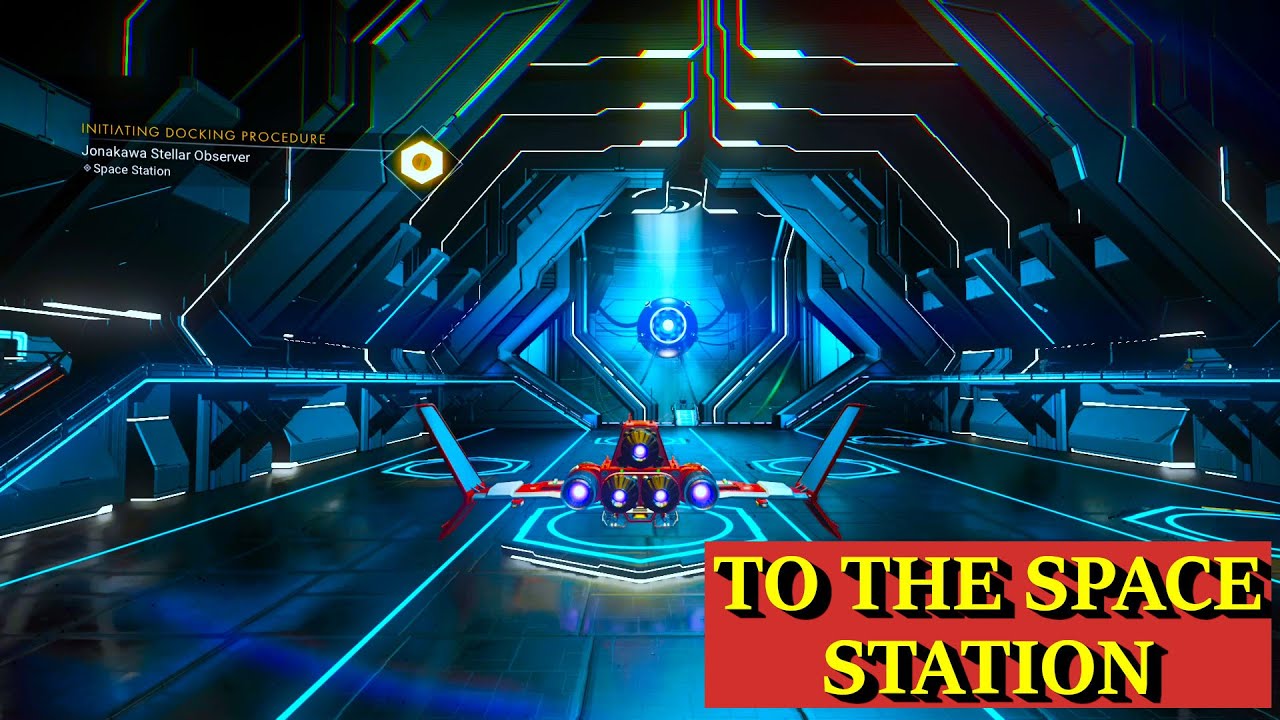 First Time In Space Station No Man's Sky Gameplay 2021 Ep03 YouTube