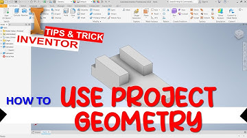Inventor How To Use Project Geometry