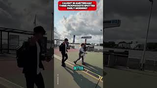 Viral Caught In Amsterdam Three Pickpockets Spotted Early Morning