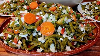 🔴Así se Prepara la Mejor Ensalada de Nopales Para Fiestas y Eventos Especiales!- Elsabor latino