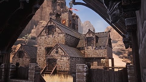 How To Build A Base With A Tavern - Conan Exiles Age of War