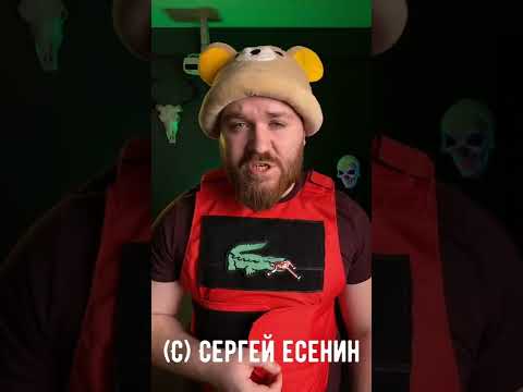 Первоапрельский Сергей Есенин. #стихи #первоеапреля #юмор