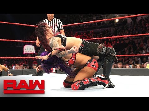 Sasha Banks vs. Ruby Riott: Raw, Oct. 22, 2018