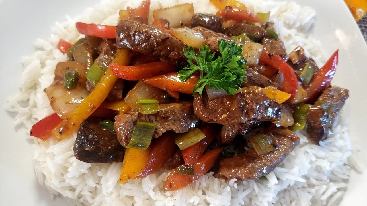 How to Make Pepper Steak with Rice - Dinner Recipes - The Busy Mom Blog