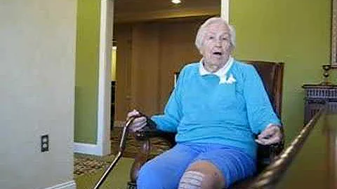Olga total knee replacement patient testimonial