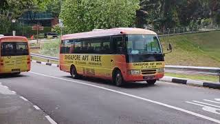 Singapore Art Week Shuttle Buses At Gilman Barracks Singapore Art Week Shuttle Buses At Gilman Barracks