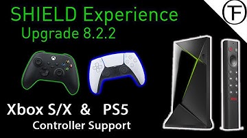NEW Nvidia Shield TV Experience Upgrade 8.2.2 support for PS5, Xbox S X/S controller & New Games.