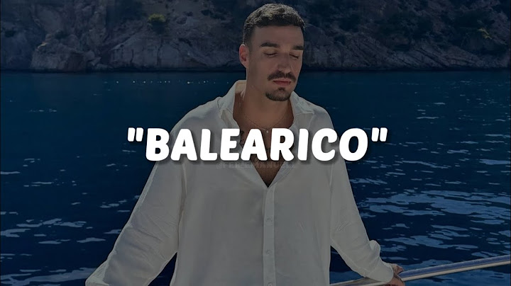 Rels B - balearico || LETRA