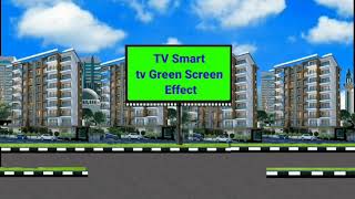 TV Smart tv green Screen Effect