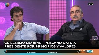 Guillermo Moreno con Gabriel Solano y Agustina Kampfer por IP Noticias 18/5/23