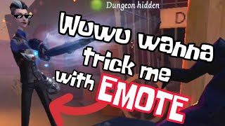 This Wu Chang EMOTE Trick can cause Terror Shock :) You should know! Identity V Tips
