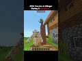 The villager caught in a speedrun... #minecraft #shorts