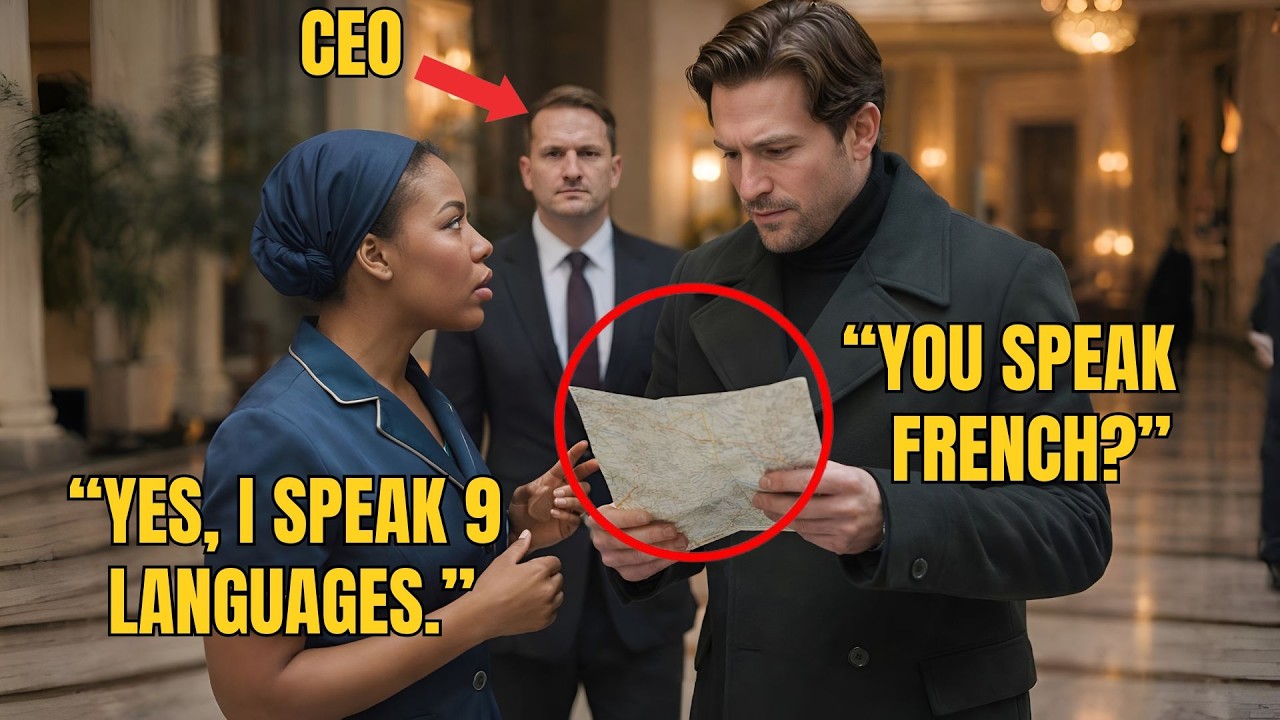 CEO Overhears Janitor Speaking 9 Languages — His Next Move Amazes the Office