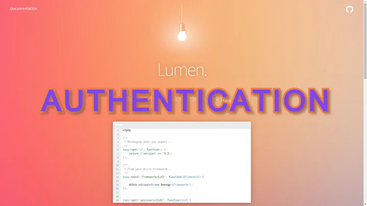 Laravel - Lumen : Authentication Tutorial - [ latest 2021 ] #lumen