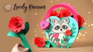 LPPSVG LOVELY RACCOON - ASSEMBLY TUTORIAL | N24