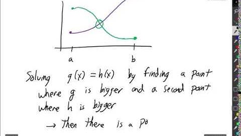 Intermediate Value Theorem - Video 3 - Finding Solutions to Equations