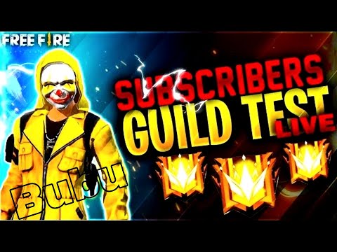 free fire live guild test || free fire live ||free fire live stream || ff live || ff live stream #ff