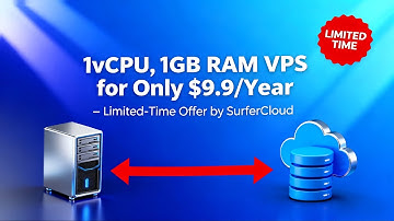 1vCPU, 1GB RAM VPS for Only $9.9/Year – Limited-Time Offer by SurferCloud