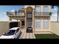 Spanish style house design  3d exterior home design  elevation design ideas