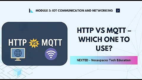 HTTP vs MQTT – Which Protocol Should You Choose for IoT? | NEXTED by Nexaspaces