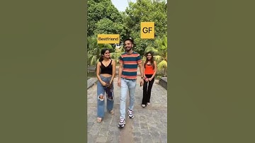 Thumbnail of Caring Bestfriend and Girlfriend 💞|Who is right girlfriend or Bestfriend|#gloriousgirl