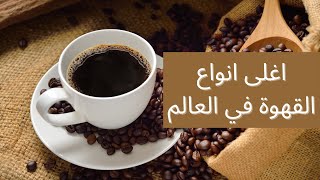 !اغلى انواع القهوة في العالم -  سوف يدهشك السعر