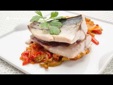 Stuffed Txitxarro with Piperada by Karlos Arguiñano | The tastiest Basque fish