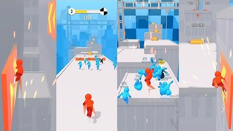 Parkour Race 🤒🤕 All Levels Gameplay  Android , iOS  v.1