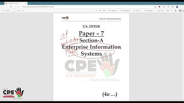 EIS Class Video 4 Part 1 by Baba Shareif Sir
