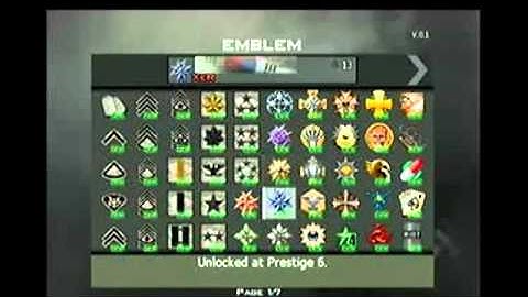MW3 how to unlock all titles and emblems