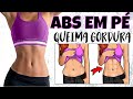 7 Min Abdominais em Pé Para Perder Barriga em 1 MÊS | Treino Abdominal Em Pé