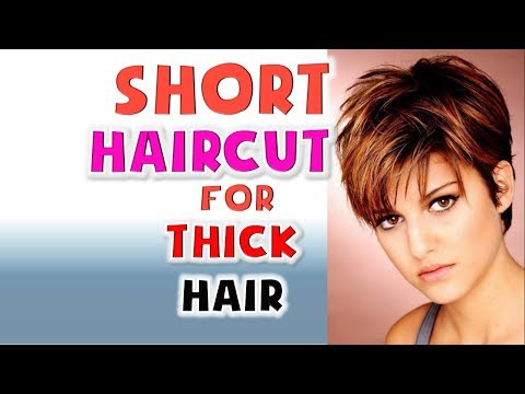 short-haircut-for-thick-hair-women-hairstyles-ideas-2018