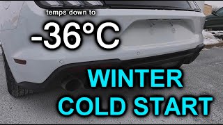 Car Cold Starts in Winter compilation. 36*C! Холодный запуск в мороз 36. S4E23