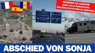 #321  Abschied von Sonja  Weiter nach Andorra  Frankreich Roadtrip 2024