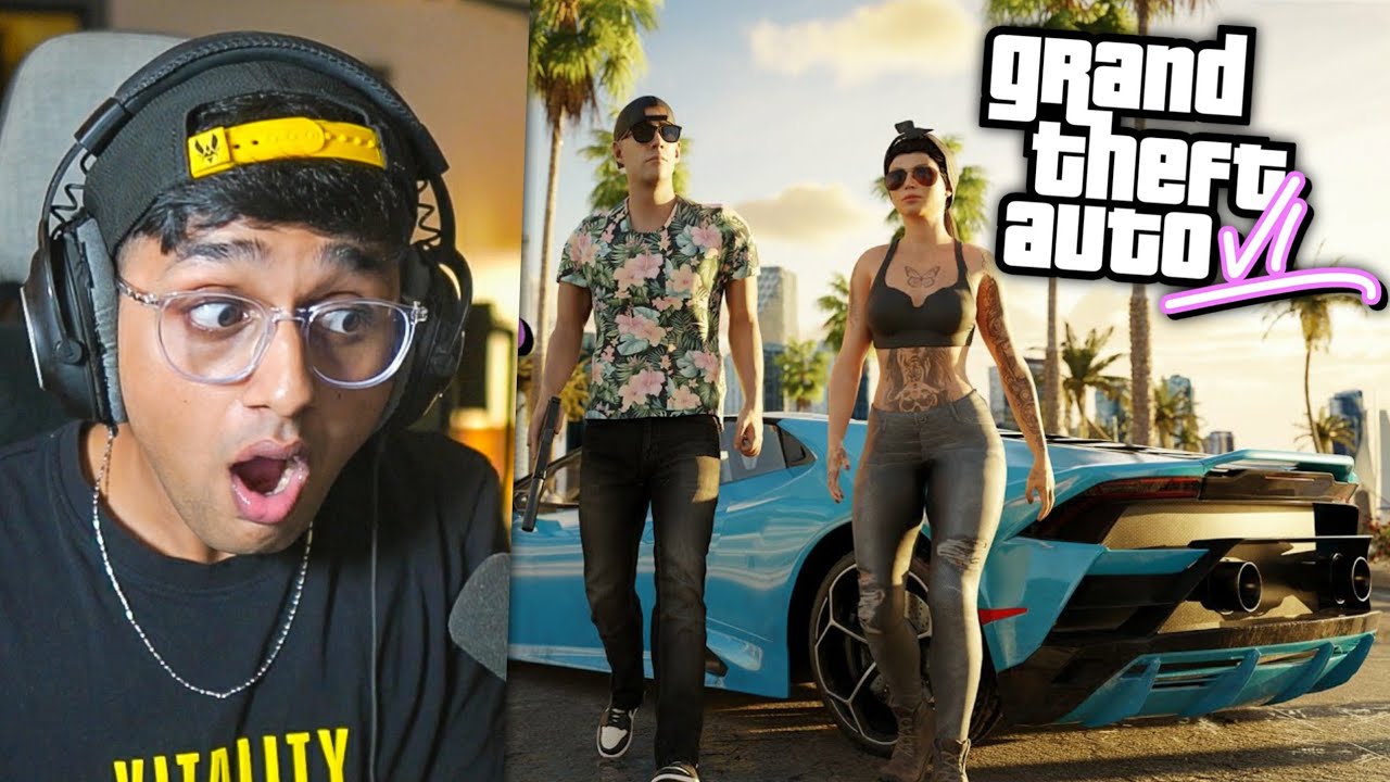 Rachitroo REACTS to GTA6 TRAILER ( fanmade )