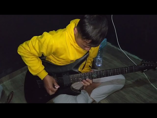 To End The Rapture - Avenged Sevenfold || guitar solo cover by Edi Purwanto class=