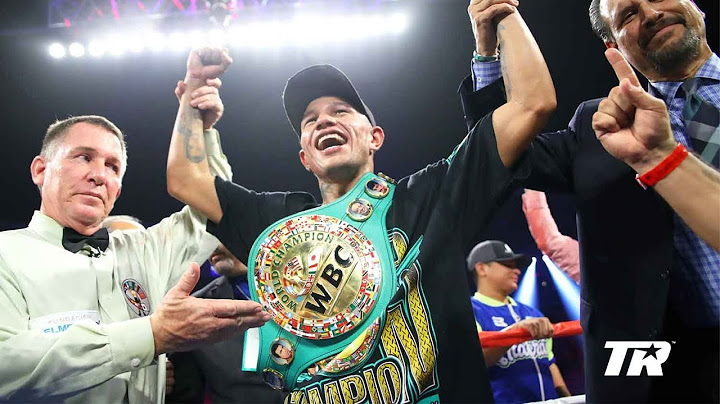 Post-Fight Interview: Miguel Berchelt