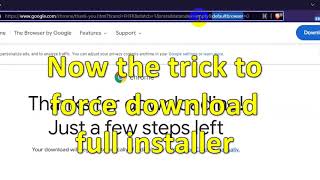 How to download Google Chrome offline or standalone setup #google #download #tecqmate #standalone