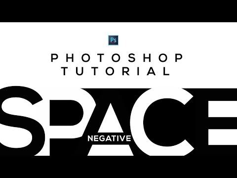 How to make Negative Space in Photoshop for beginners