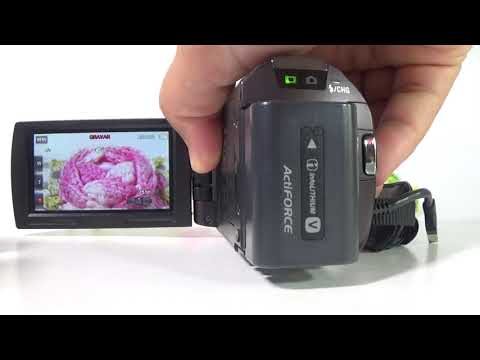 Filmadora Sony HDR-cx360v Entrada Microfone hdmi limpa live