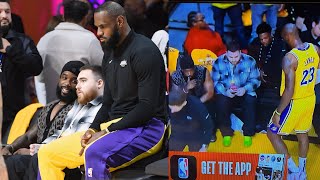 CashNasty \& LosPollosTV Get Approached by LeBron James!