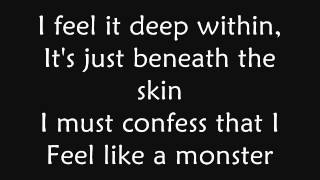 Skillet - Monster (lyrics)