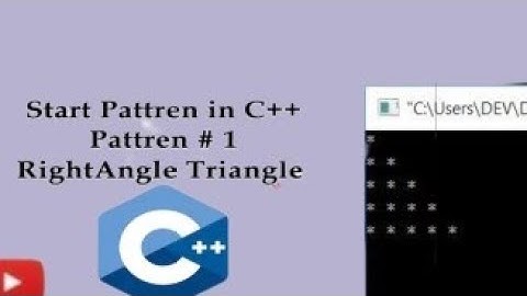Simple Star Triangle Pattern in C++  || with the help of for loop || skill with ilyas