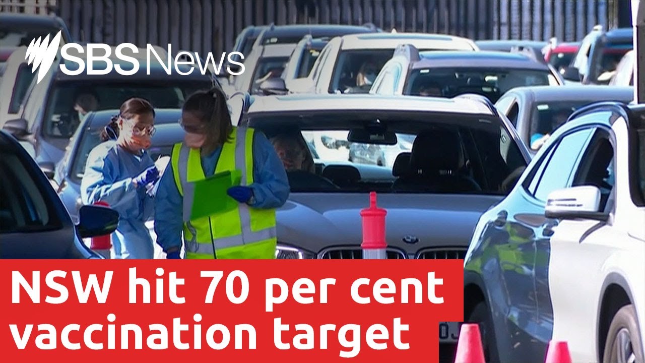 NSW hits 70 per cent double vaccination milestone as COVID-19 cases ...