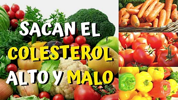 ¿Qué verduras reducen el colesterol?