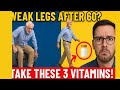 3 Vitamins That Strengthen Weak Legs FAST After 60 (Doctor Recommended!)