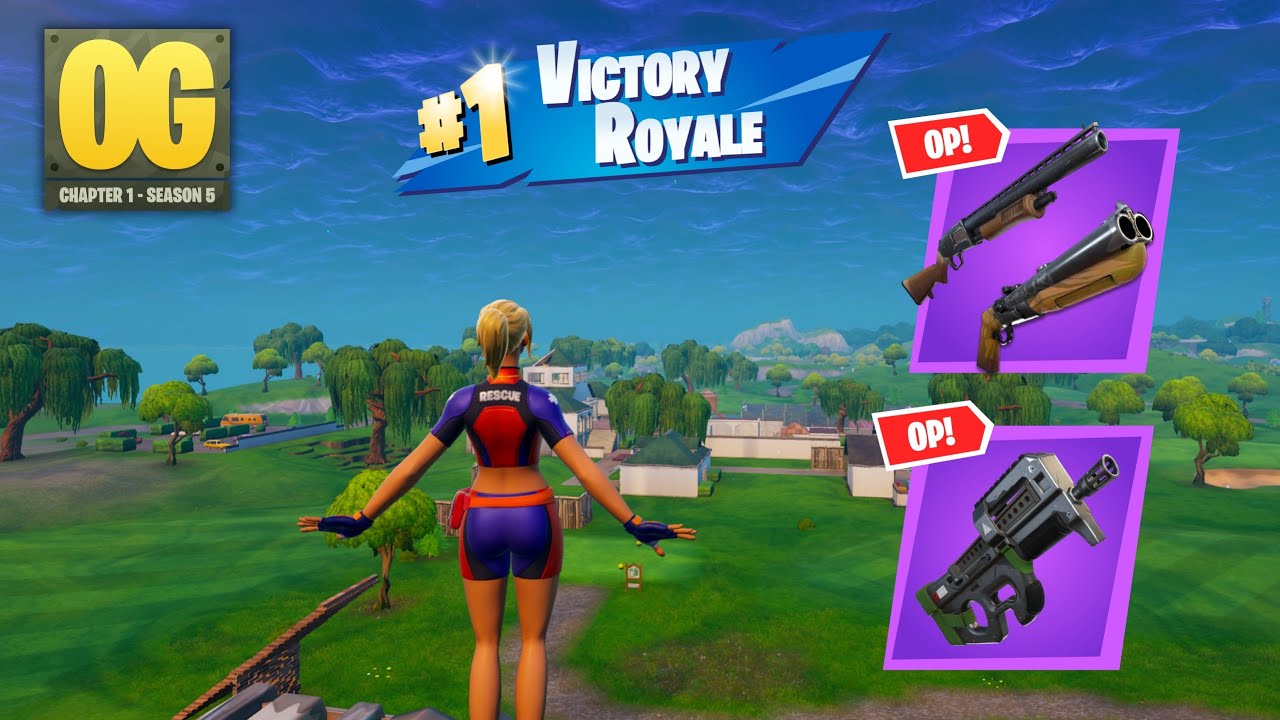 Fortnite OG "TIDE STRIDER" | High Kill Fortnite OG Season 5 Gameplay